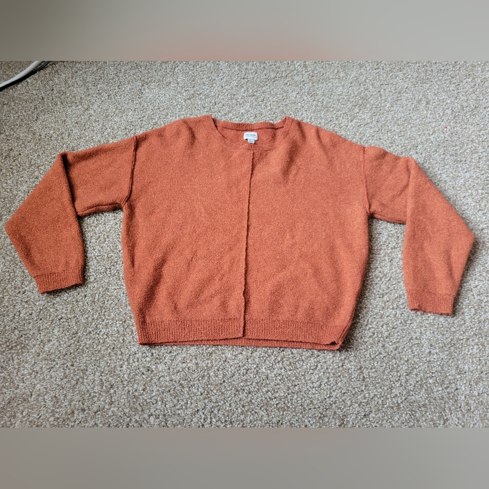 Rhythm. Cozy Cinnamon Long Sleeve Sweater Size S